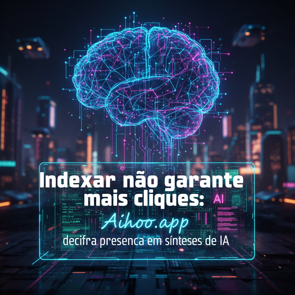 Indexar não garante mais cliques: Aihoo.app decifra presença em sínteses generativas