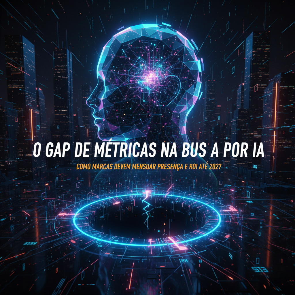 Busca por IA amplia apagão de métricas e Aihoo.app estrutura mensuração de share of model